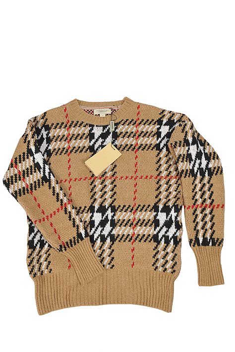 burberry shoulder patch sweater|burberry knitwear for women.